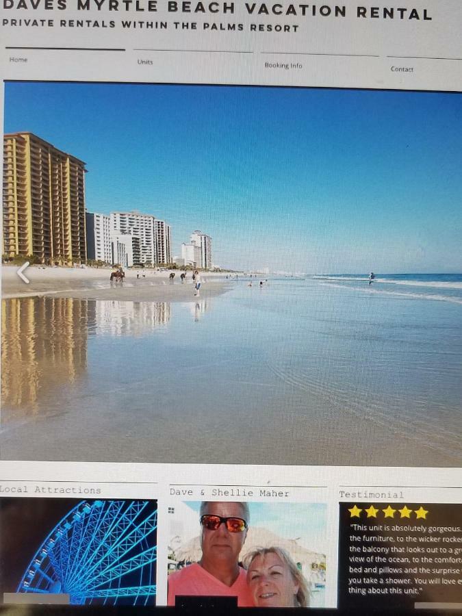 The Palms Resort-Oceanfront 미를 비치 외부 사진